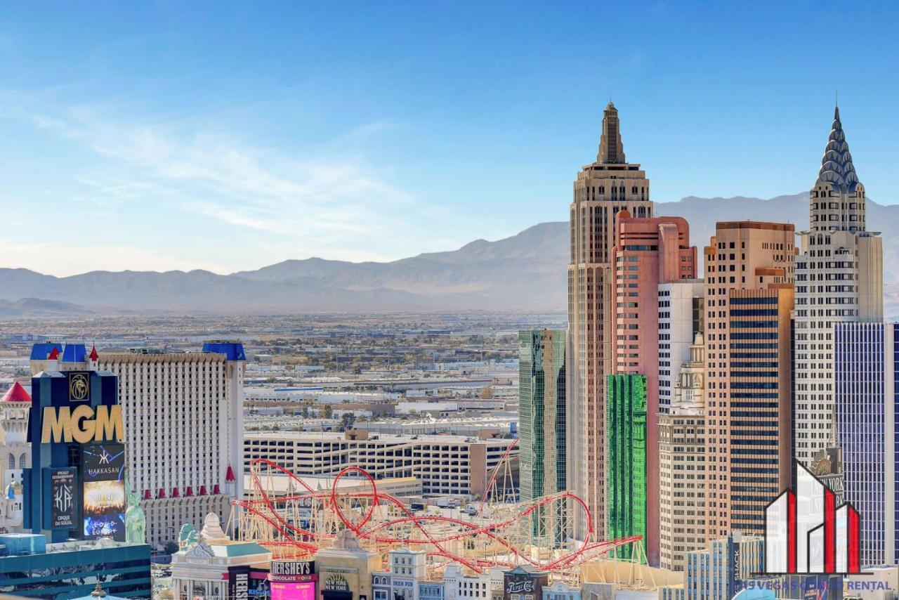 Mgm Signature-29-607 F1 Track & Strip View Balcony Las Vegas Exterior foto