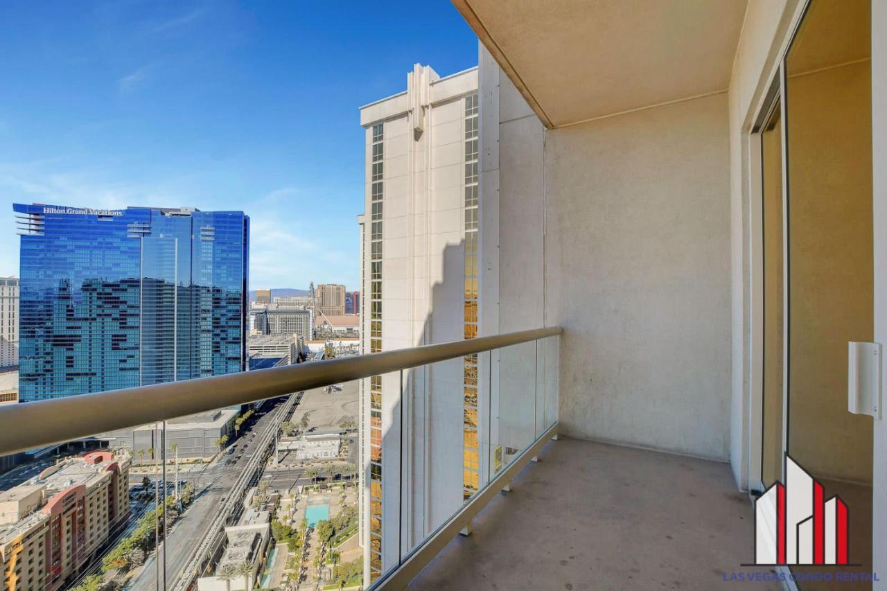 Mgm Signature-29-607 F1 Track & Strip View Balcony Las Vegas Exterior foto
